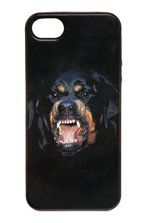 givenchy world Rottweiler dog's Iphone Case (iphone 6 plus black)